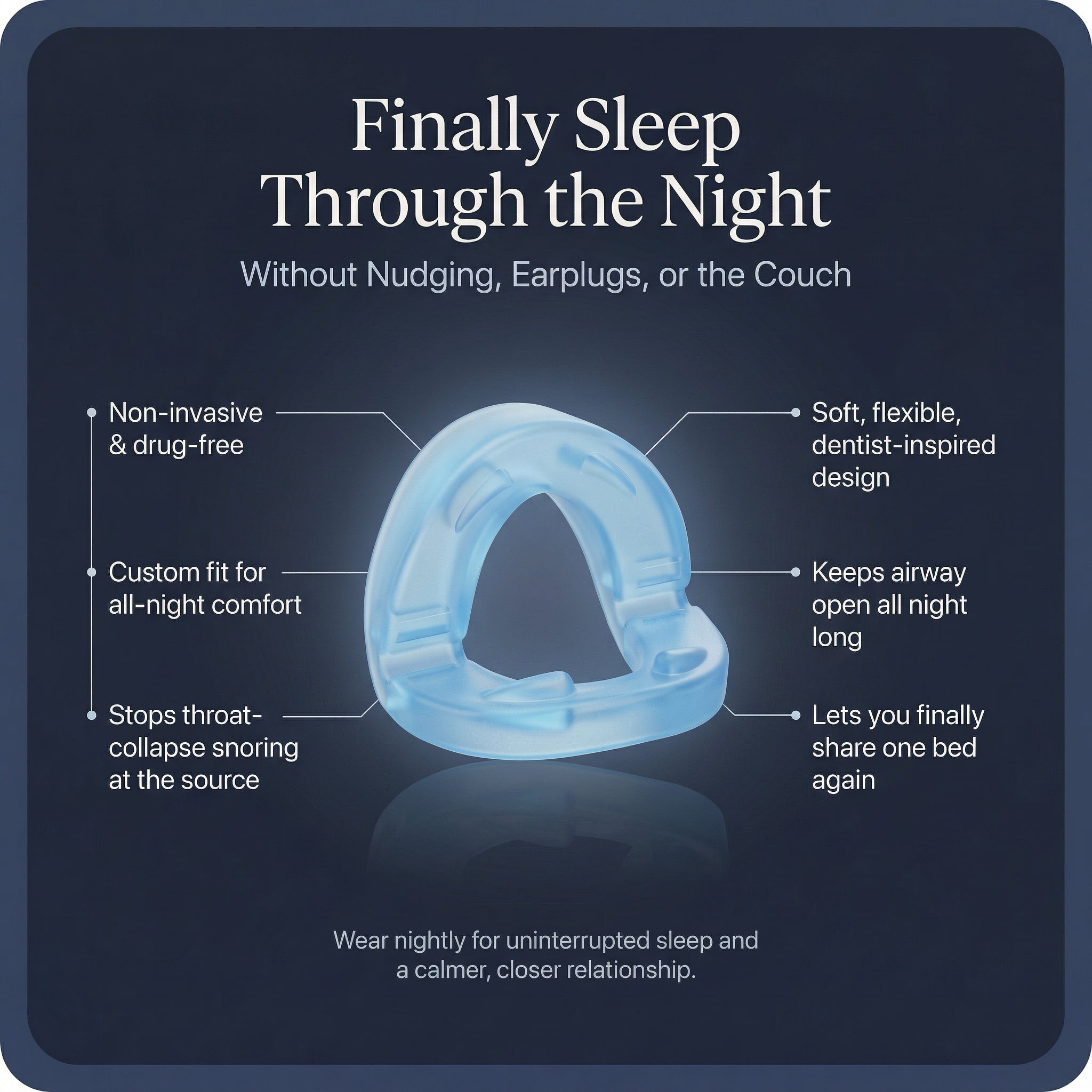 NightPeace Universal Anti-Snoring Mouthpiece