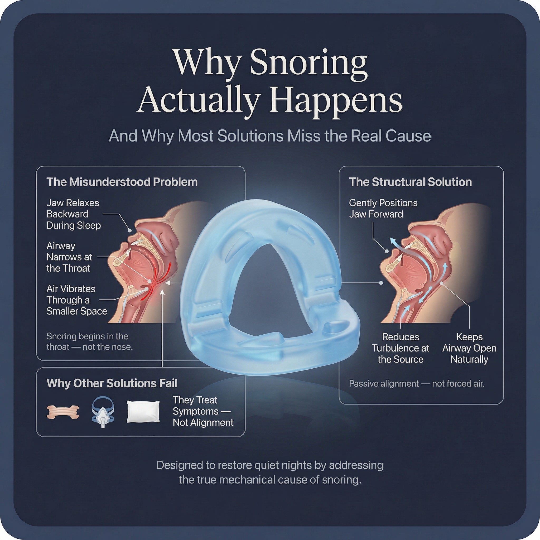 NightPeace Universal Anti-Snoring Mouthpiece