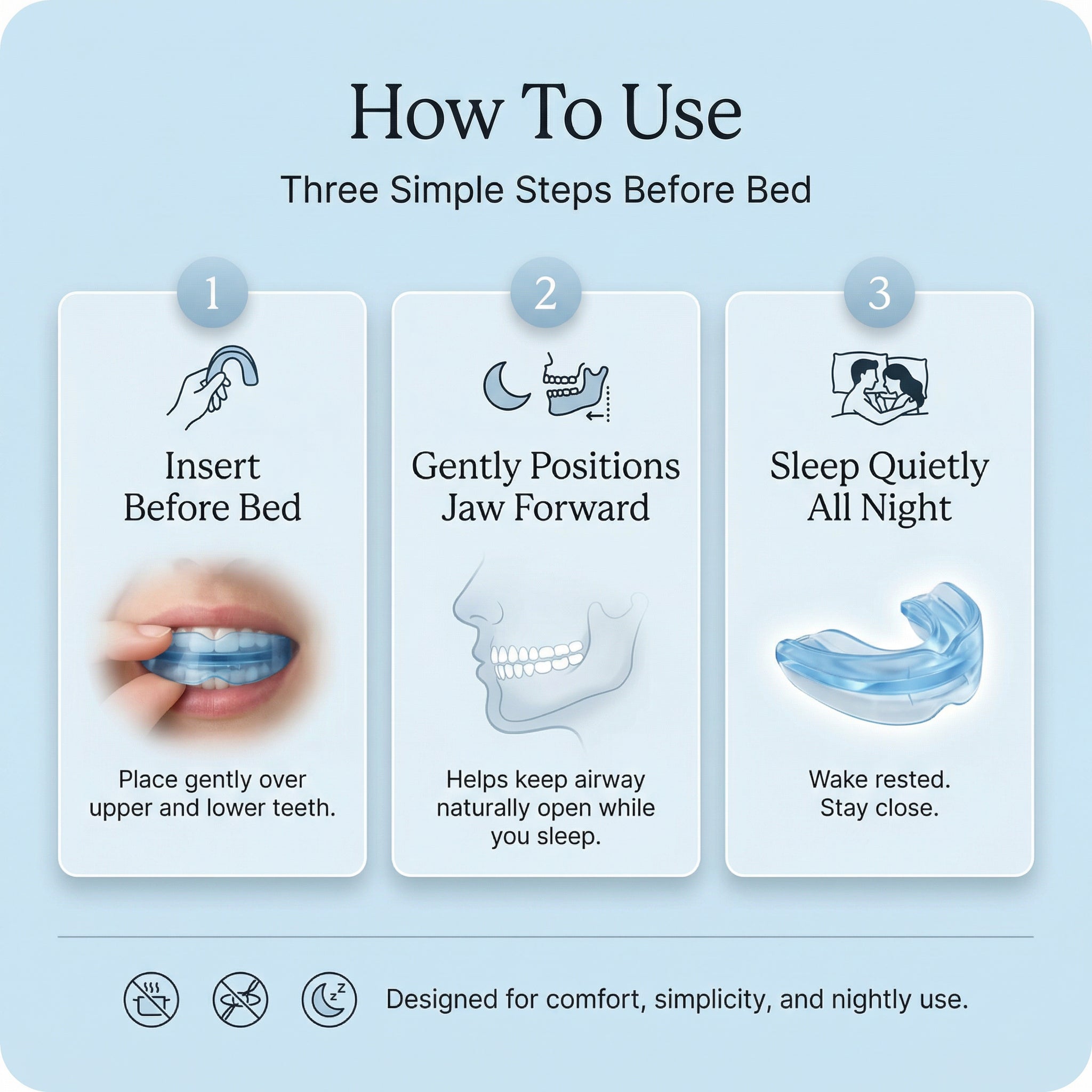 NightPeace Universal Anti-Snoring Mouthpiece